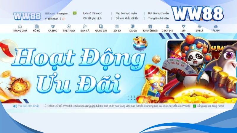 Khuyến mãi WW88 ngày càng hấp dẫn